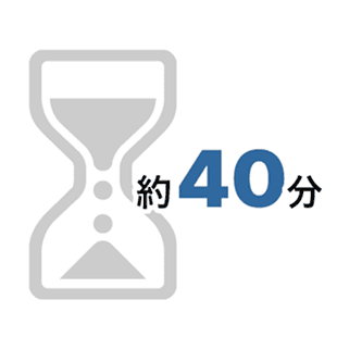 約40分