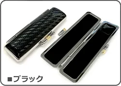 印鑑ケース カーボン ブラック