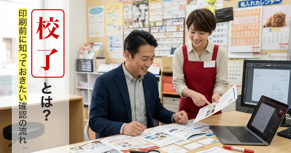 校了とは？印刷前に知っておきたい確認の流れ
