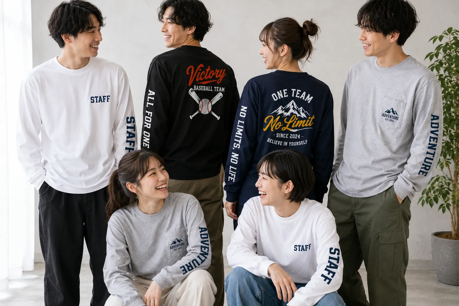 オリジナルロンT(長袖Tシャツプリント)が選ばれる理由