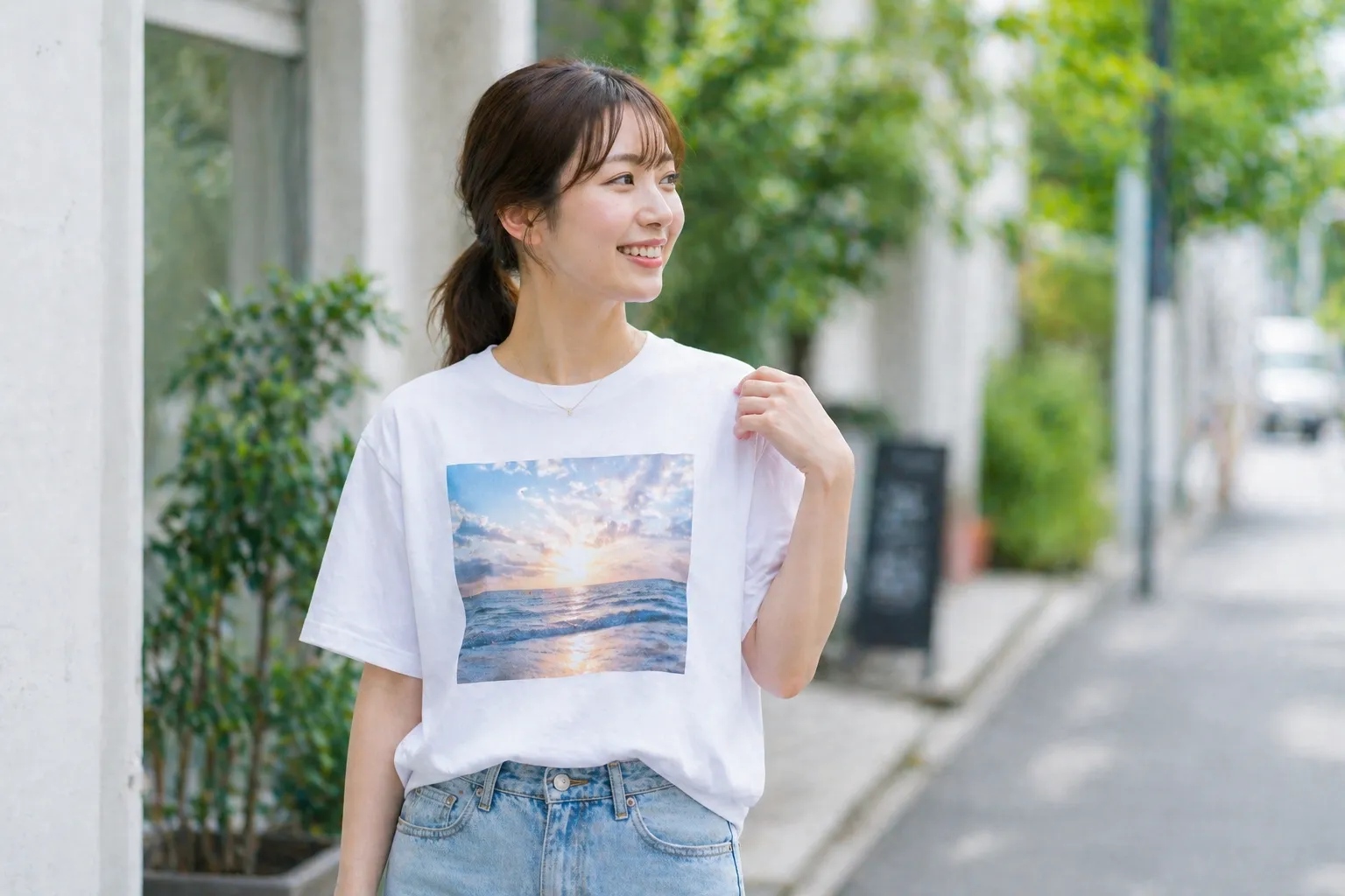 フルカラープリントTシャツ サイズ展開と仕様