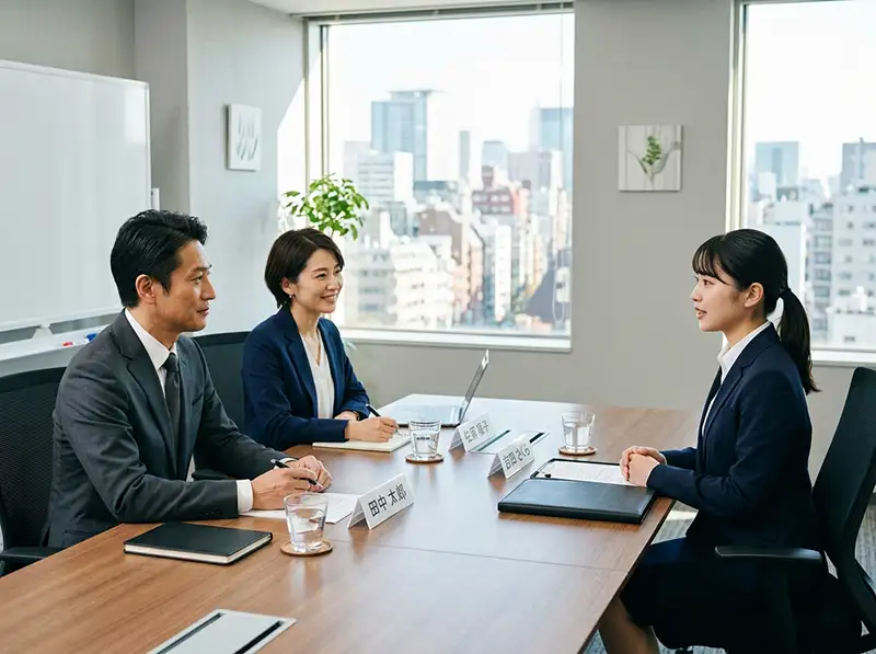 就職面接（就活）のイメージ写真