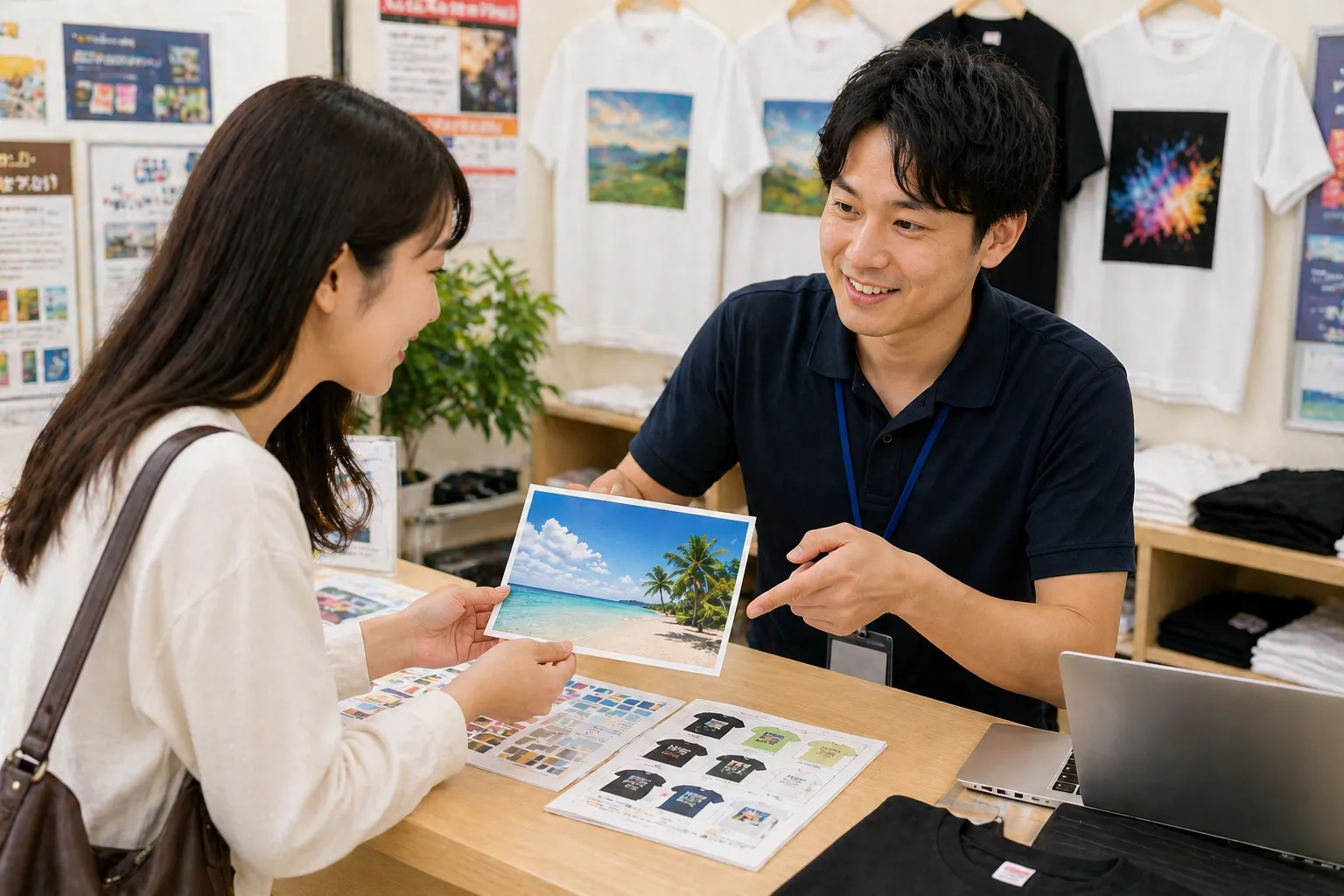 Tシャツのプリントを持ち込みで依頼する魅力とは