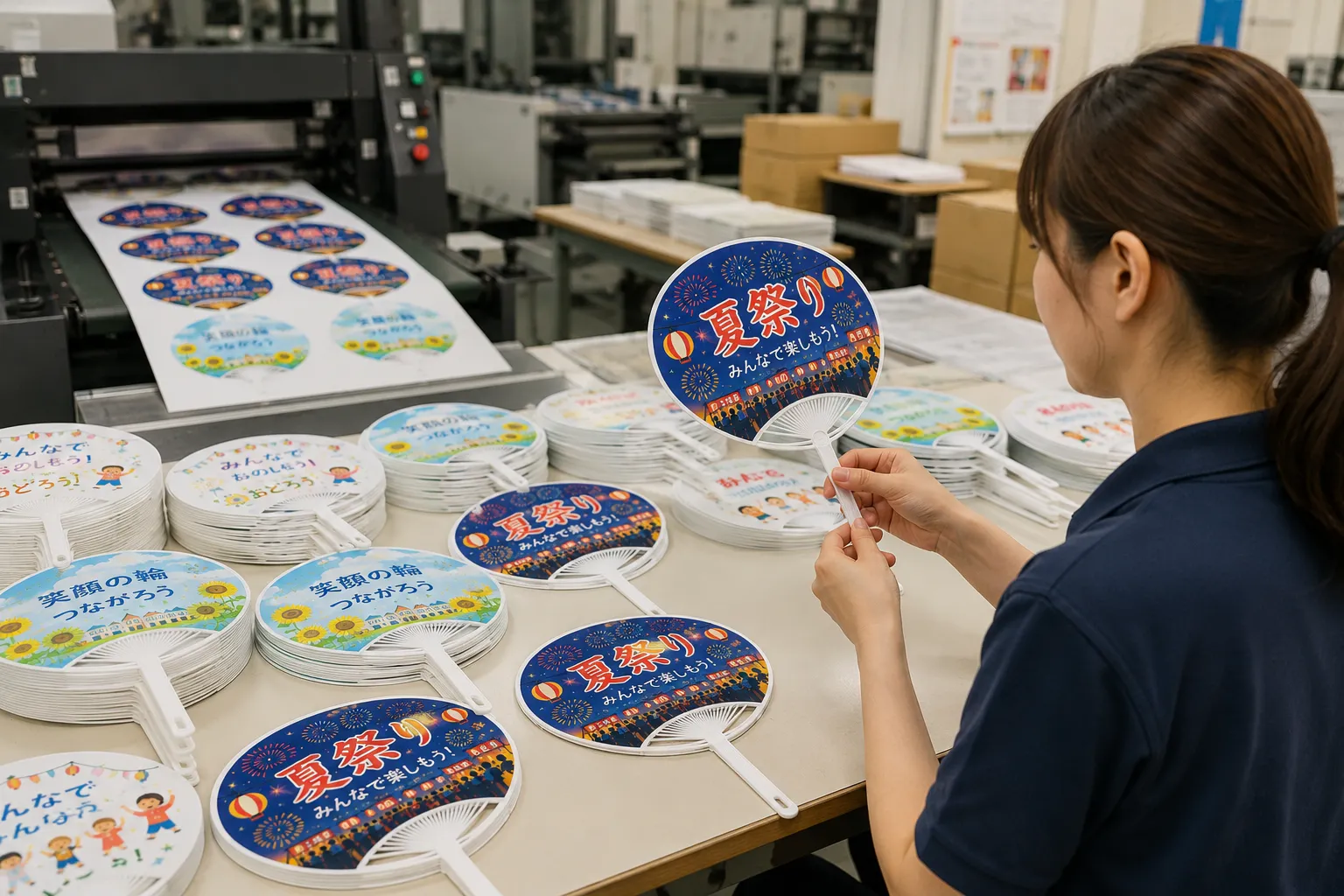 うちわを手作りするなら印刷を活用するのがおすすめ